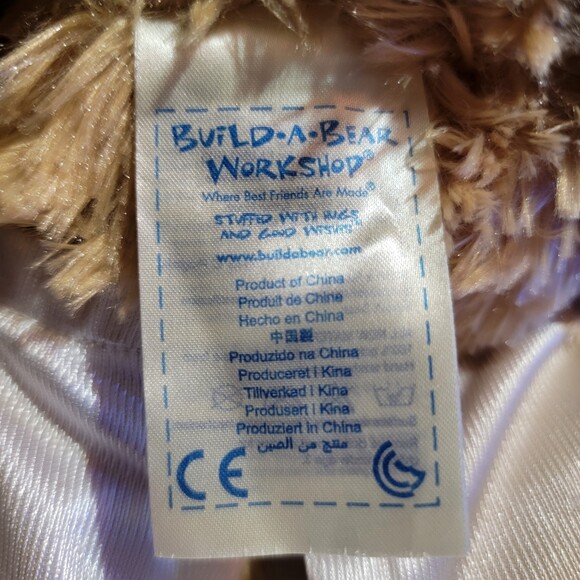 BAB Build-A-Bear Light Brown Bear w/ Houston Texans Jersey & Pants - Picture 6 of 7